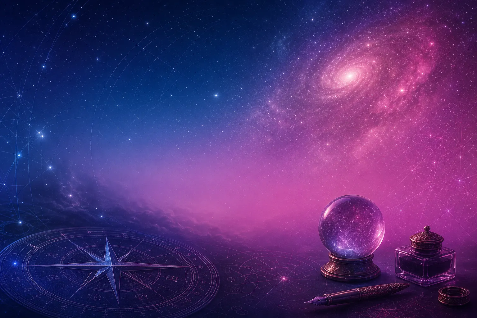 virtual genio hero background oroscopo intelligenza artificiale variante alto